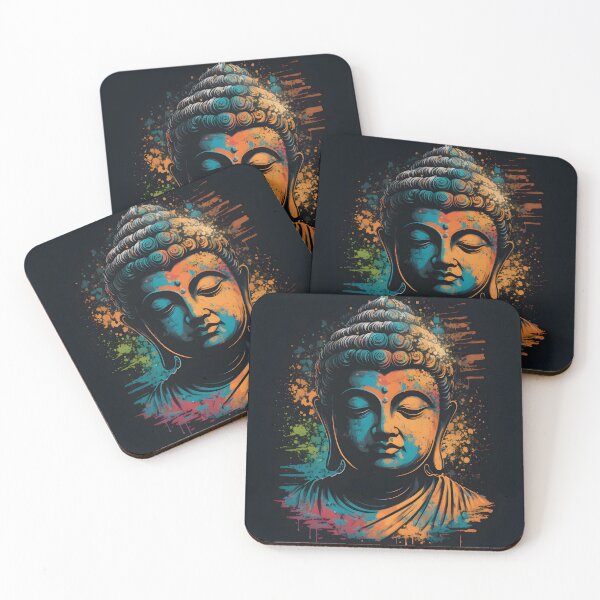 Item preview, Meditating Buddha in colour designed and sold by randrdesign.