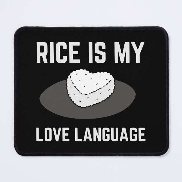 Item preview, rice is my love language ugly gift  designed and sold by med-sp-shop5.