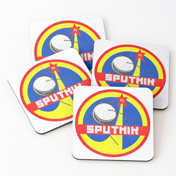 Item preview, Retro Sputnik 1 Mission Patch designed and sold by ASwissBear.