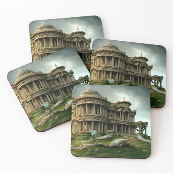 Item preview, Dream Home on a Hill designed and sold by Fractal Journeys, etc. .