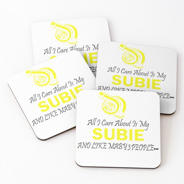 Item preview, All I Care About is My Subie designed and sold by HASSANIYATT.