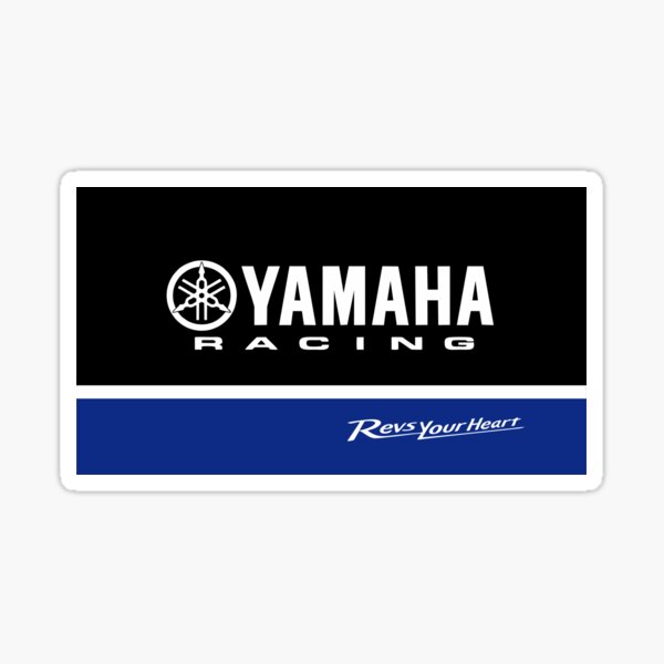 YAMAHA MOTORCYCLE STICKER (1 pc)