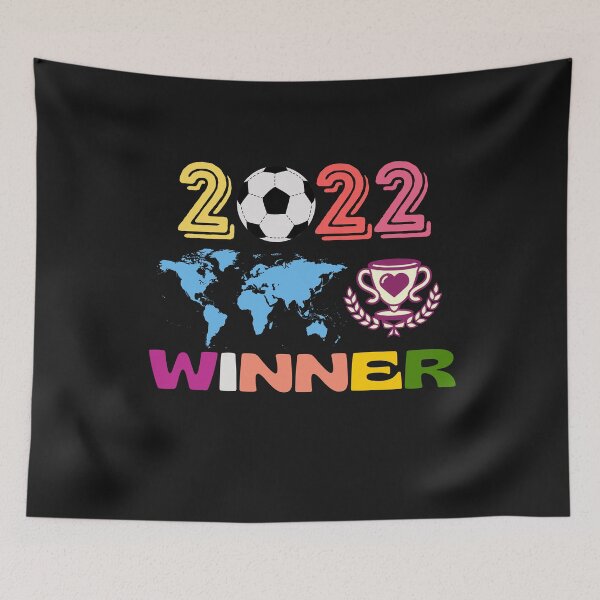 Item preview, Football (soccer) World Cup 2022 Winner gift for friends, brother, father, mother, sister, uncle, aunt, student, teacher, and football fan. designed and sold by dsignstore911.