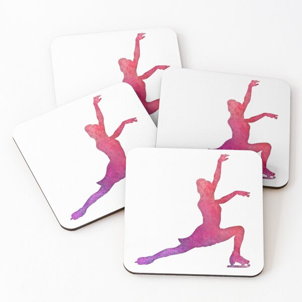 Item preview, Figure Skater Silhouette Doing a Lunge designed and sold by Mark Zajac.