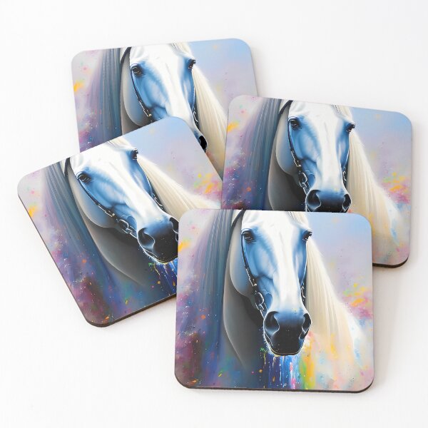 Item preview, Urban Graffiti Horse Oil Painting Splattered designed and sold by SableSyndciate.