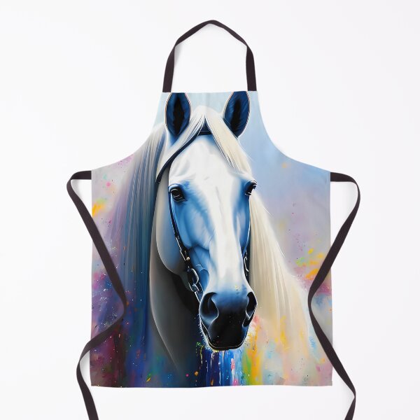 Item preview, Urban Graffiti Horse Oil Painting Splattered designed and sold by SableSyndciate.
