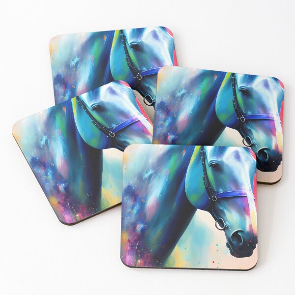 Item preview, Urban Graffiti Horse Oil Painting Splattered designed and sold by SableSyndciate.