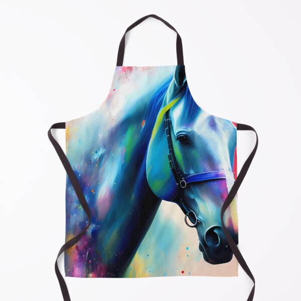 Item preview, Urban Graffiti Horse Oil Painting Splattered designed and sold by SableSyndciate.