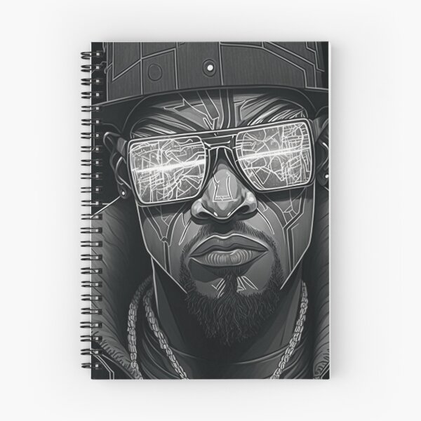 Item preview, Cyberpunk rapper with glasses designed and sold by randrdesign.