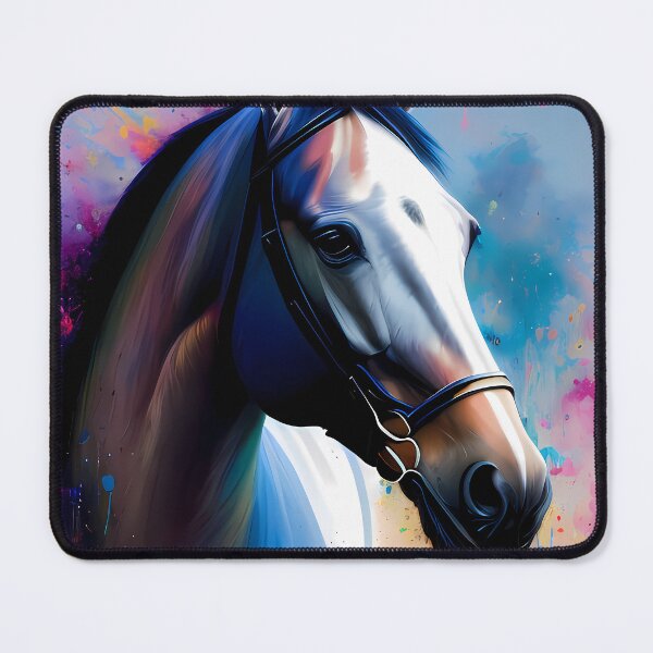 Item preview, Urban Graffiti Horse Oil Painting Splattered designed and sold by SableSyndciate.