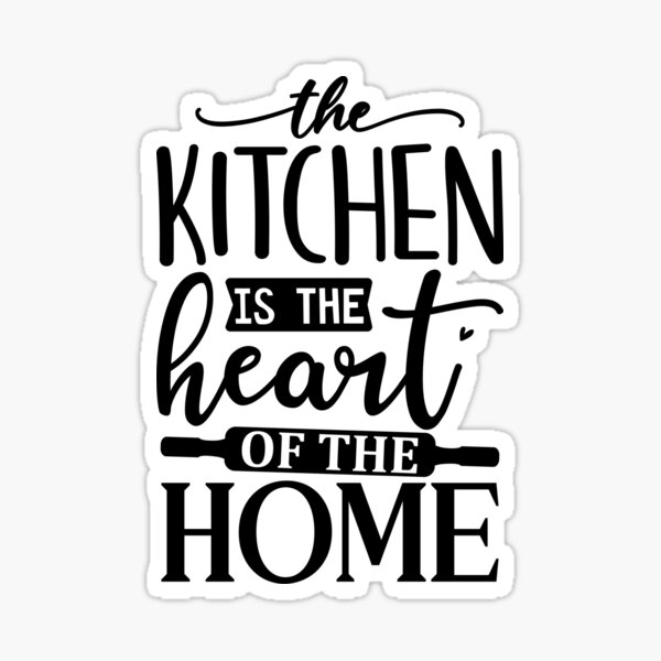 "Kitchen LoverCooking Lover Sayings " Sticker for Sale by remonss