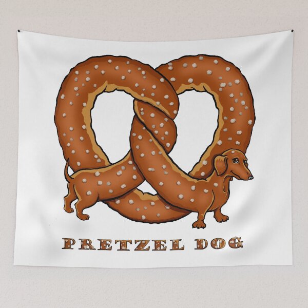 Item preview, Pretzel Dog Dachshund  designed and sold by TerryPond.