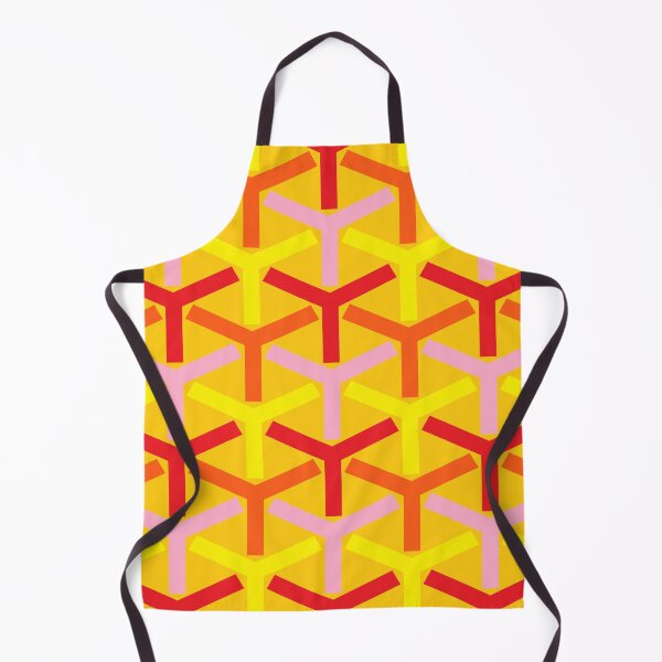 Item preview, Y Repeating Pattern - Warm Colors - Gold Background designed and sold by hendrickssdh.