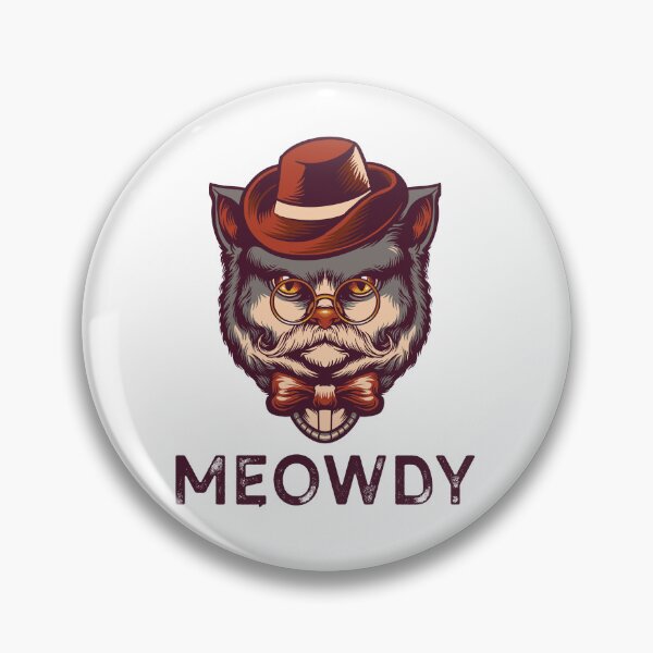 Item preview, Funny Cat Cowboy Meowdy Texas Meow Howdy designed and sold by RandomStuffShop.