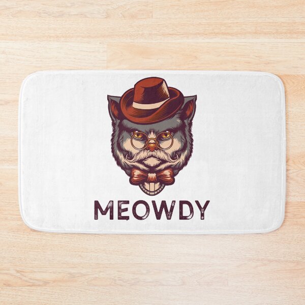 Item preview, Funny Cat Cowboy Meowdy Texas Meow Howdy designed and sold by RandomStuffShop.