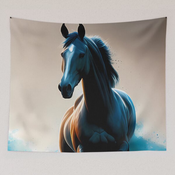 Item preview, Urban Graffiti Horse Oil Painting Splattered designed and sold by SableSyndciate.