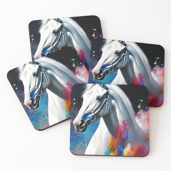 Item preview, Urban Graffiti Horse Oil Painting Splattered designed and sold by SableSyndciate.