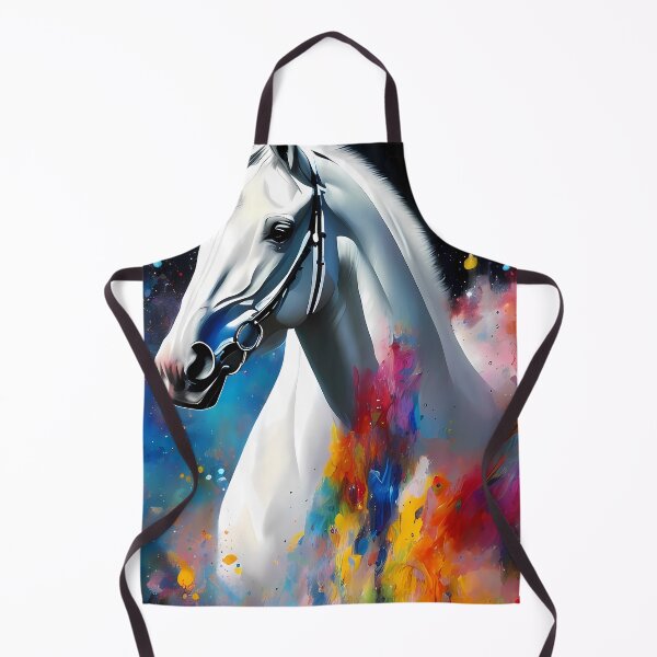 Item preview, Urban Graffiti Horse Oil Painting Splattered designed and sold by SableSyndciate.
