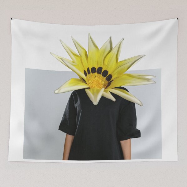 Item preview, Flower Head T-shirt black designed and sold by trendingatees.