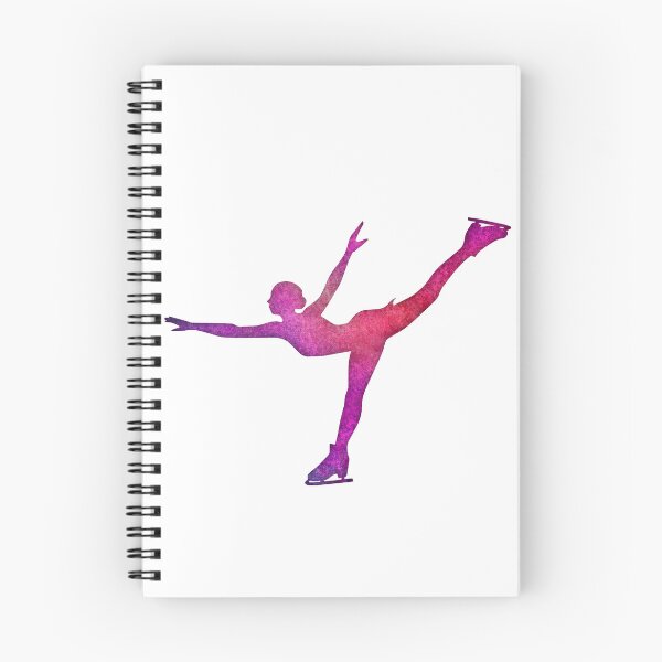 Item preview, Figure Skater Silhouette Doing a Spiral 2 designed and sold by Mark Zajac.