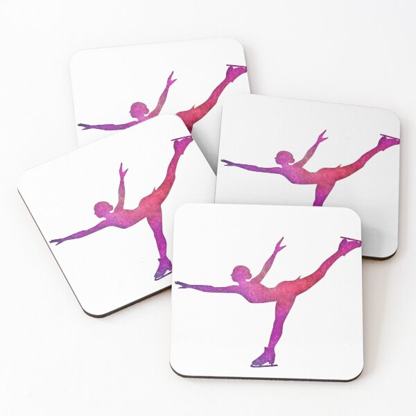 Item preview, Figure Skater Silhouette Doing a Spiral 2 designed and sold by Mark Zajac.
