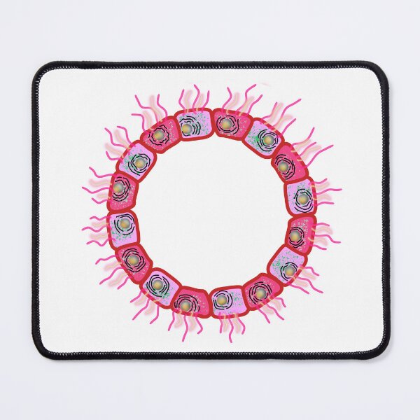 Item preview, Circular cuboid cells RED VERSION designed and sold by Osher-BioArt.