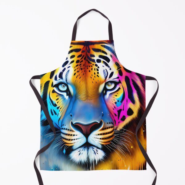 Item preview, Urban Graffiti Tiger Oil Painting Splattered designed and sold by SableSyndciate.