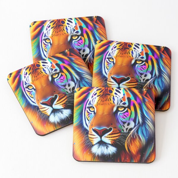 Item preview, Urban Graffiti Tiger Oil Painting Splattered designed and sold by SableSyndciate.