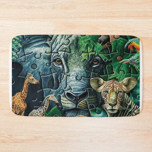 Item preview, Jungle Puzzle 1 designed and sold by Newtaste-Store.
