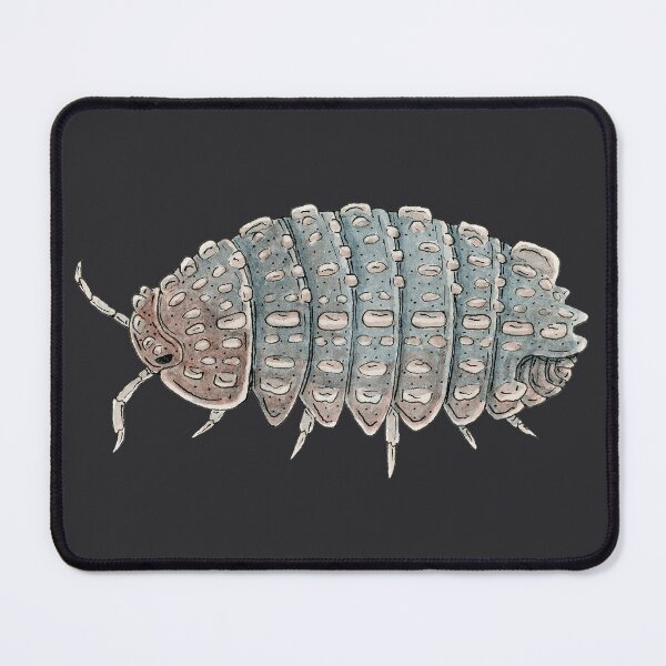 Item preview, Reductoniscus tuberculatus Isopod designed and sold by paintedpansy.