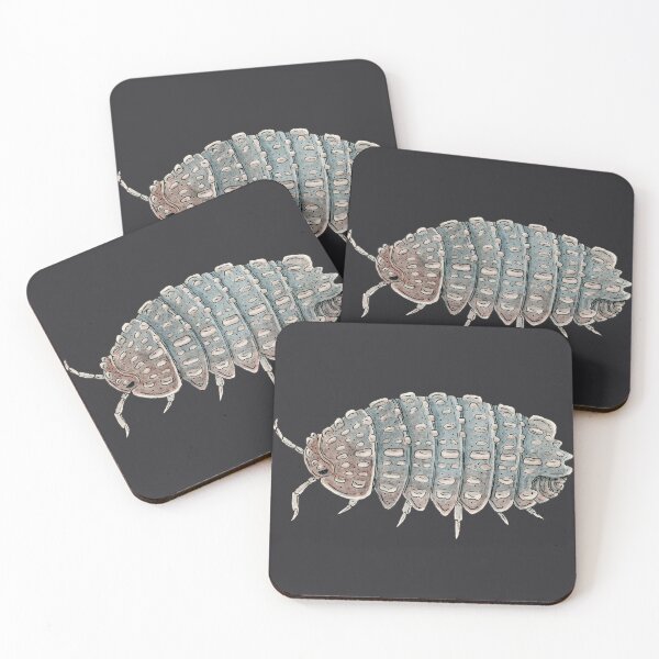 Item preview, Reductoniscus tuberculatus Isopod designed and sold by paintedpansy.