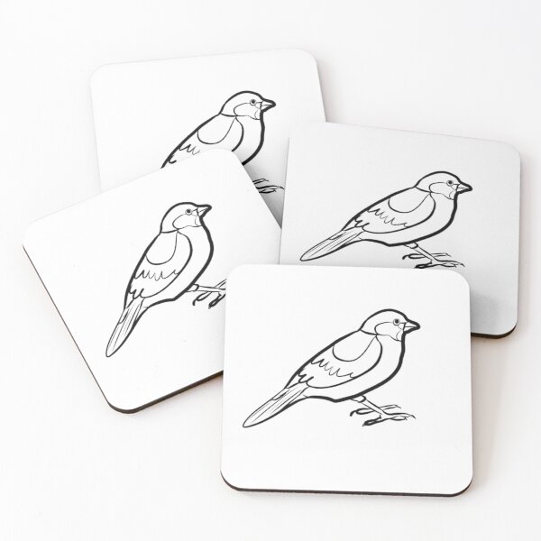 Item preview, bird drawing designed and sold by Windsart.