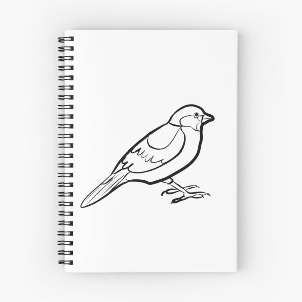 Item preview, bird drawing designed and sold by Windsart.