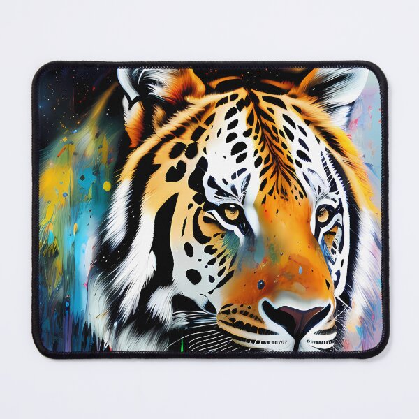 Item preview, Urban Graffiti Tiger Oil Painting Splattered designed and sold by SableSyndciate.