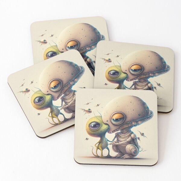 Artikelvorschau, Lovely aliens entworfen und verkauft von mrlongfield.