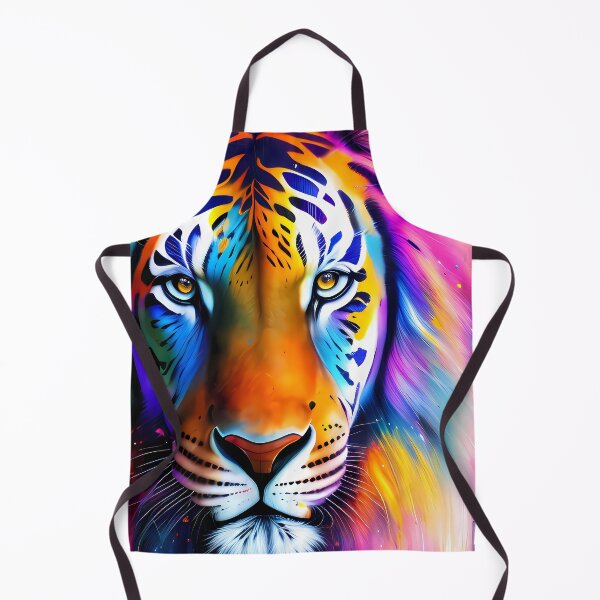 Item preview, Urban Graffiti Tiger Oil Painting Splattered designed and sold by SableSyndciate.