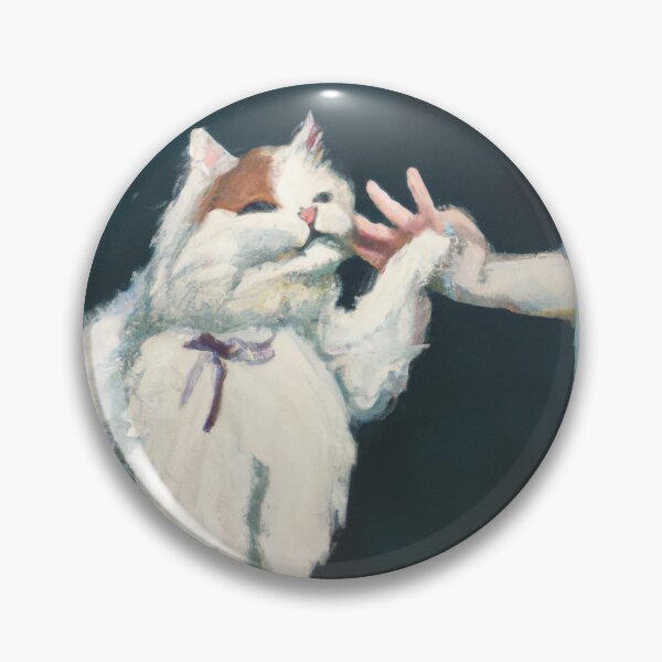 Item preview, Cat give brofist designed and sold by MyOilArt4you.