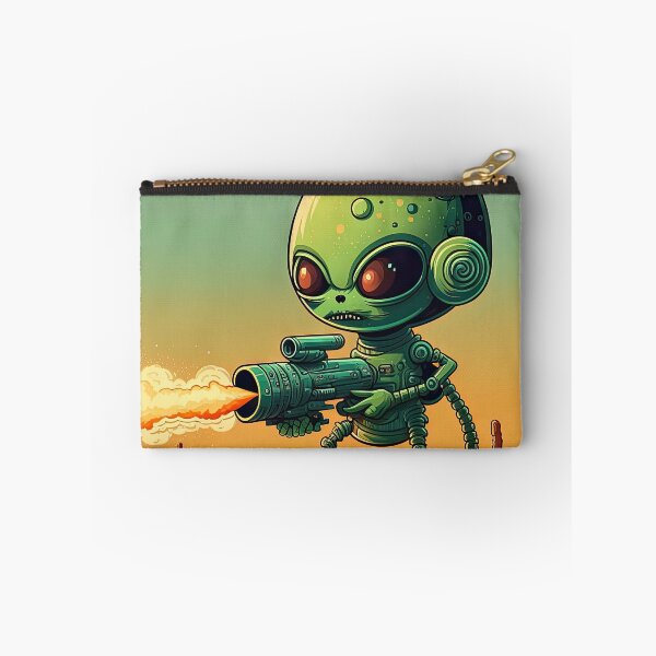 Item preview, Lovely Alien with a rocket gun designed and sold by mrlongfield.