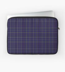 00470 Tattersall Blue Fashion Tartan Laptop Sleeve