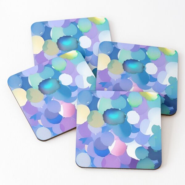 Item preview, Broken Vision - Colorful Circle and Oval Shape Pattern designed and sold by bandjdesigns.