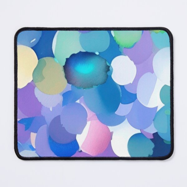 Item preview, Broken Vision - Colorful Circle and Oval Shape Pattern designed and sold by bandjdesigns.