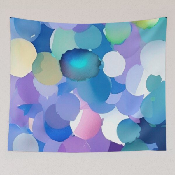 Item preview, Broken Vision - Colorful Circle and Oval Shape Pattern designed and sold by bandjdesigns.