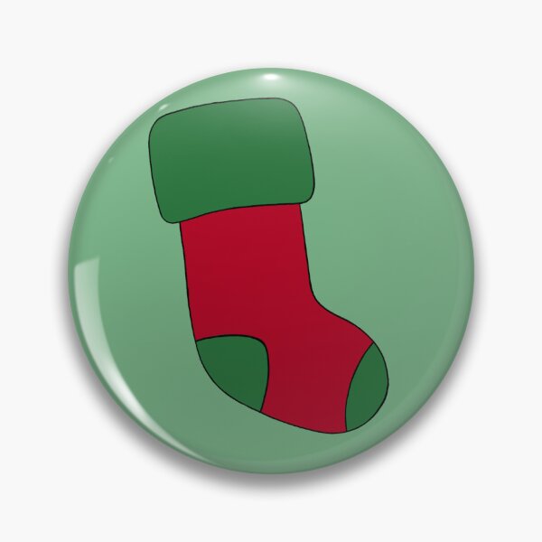 Item preview, Red And Green Christmas Stocking designed and sold by NicoleDowning.