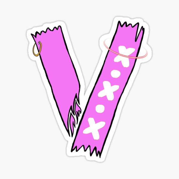 "vlone circle " Sticker for Sale by saminour Redbubble