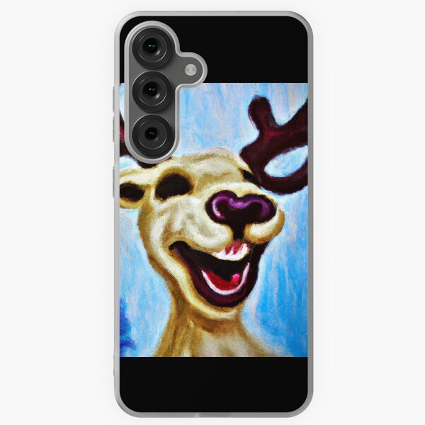 Item preview, The ghost of a happy Reindeer designed and sold by MyOilArt4you.
