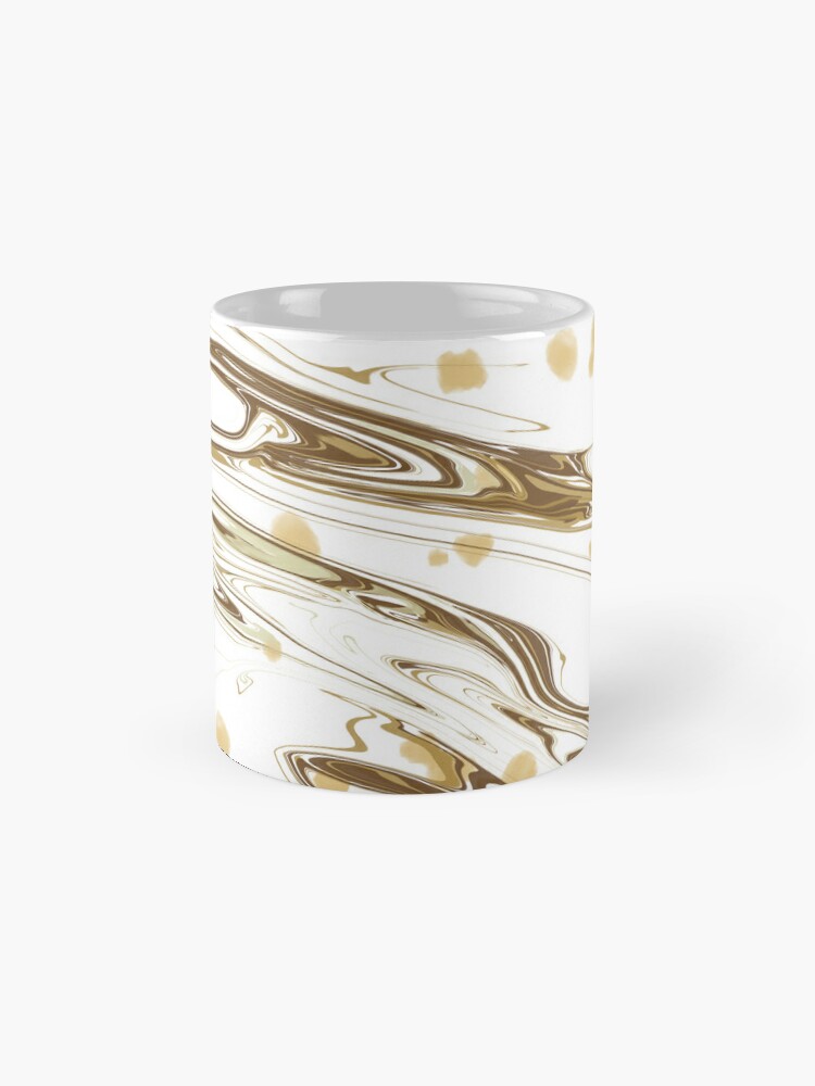 Alternate view of Magic Flow - Abstract Lines and Shapes Coffee Mug
