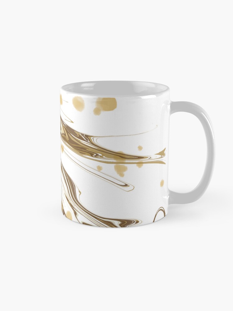 Alternate view of Magic Flow - Abstract Lines and Shapes Coffee Mug