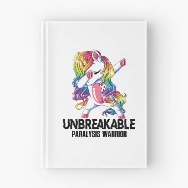 Item preview, Paralysis Awareness - Unicorn Paralysis Warrior Ribbon UNBREAKABLE designed and sold by Fernandezf.