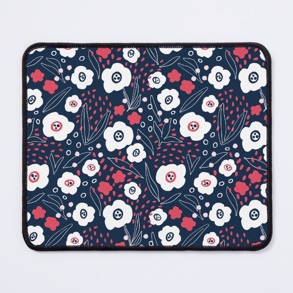Item preview, Red, Blue, white floral designed and sold by DesignsbyRoochita Studio.