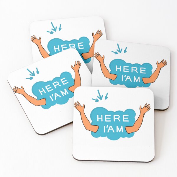 Item preview, Here I am with arms waving designed and sold by DesignsbyDemand.